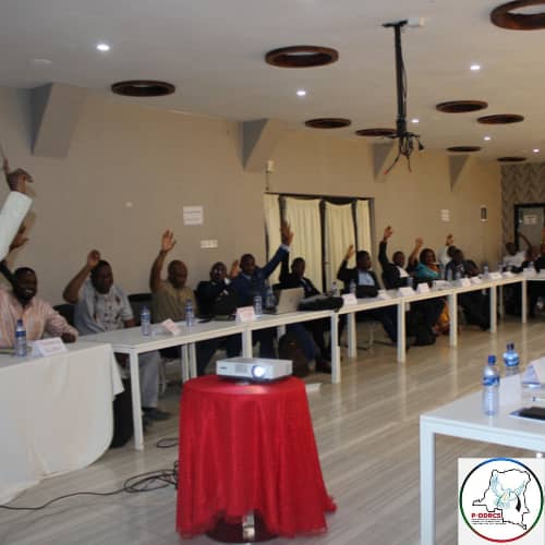 SUD-KIVU : VALIDATION DU TDR (MOU) DU GROUPE DE COORDINATION DES PARTENAIRES DE STABILISATION AU SEIN DU P-DDRCS