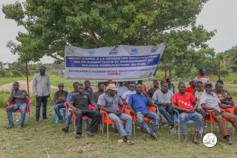 ITURI : VERS LES INITIATIVES DE REINSERTION A TCHOMIA POUR CONSOLIDER LA PAIX