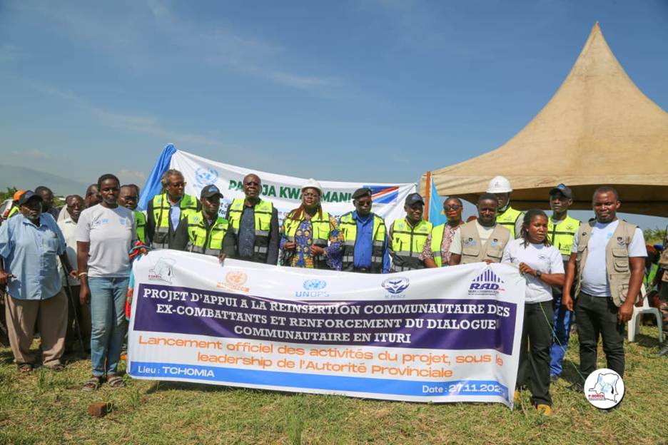 ITURI: ESTABLISHMENT OF COMMUNITY FARMS FOR P‑DDRCS BENEFICIARIES IN KATOTO, DJUGU TERRITORY