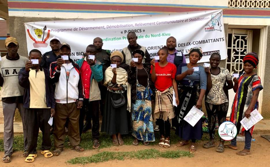 BENI & LUBERO: BIOMETRIC IDENTIFICATION, VERIFICATION AND ORIENTATION OPERATIONS CONTINUE WITH REMARKABLE FEMALE PARTICIPATION