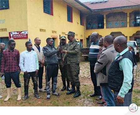 LUBERO : LE P-DDRCS ACCUEILLE LA REDDITION DU GÉNÉRAL AUTOPROCLAMÉ MAI-MAI MAMADOU NYERERE KYAKWAKITI