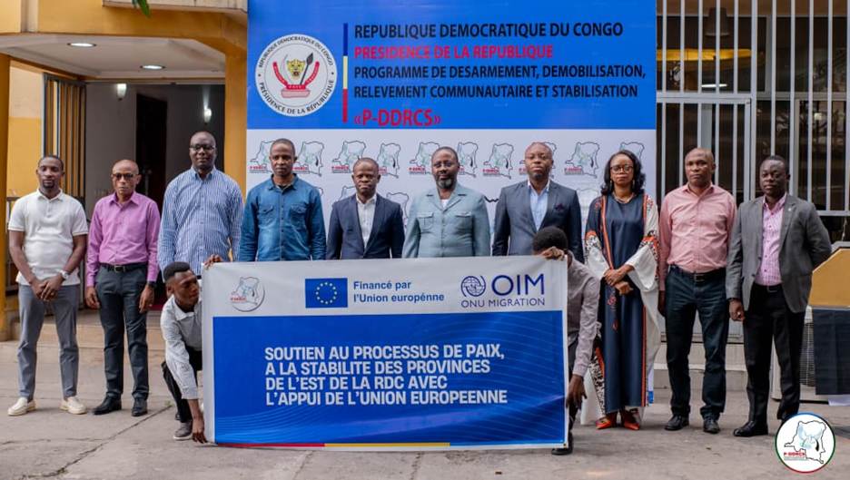 RDC : Soutien au processus de paix et a la stabilite dans les provinces de l’est — le P-DDRCS dote de materiel informatique et de communication par l’oim