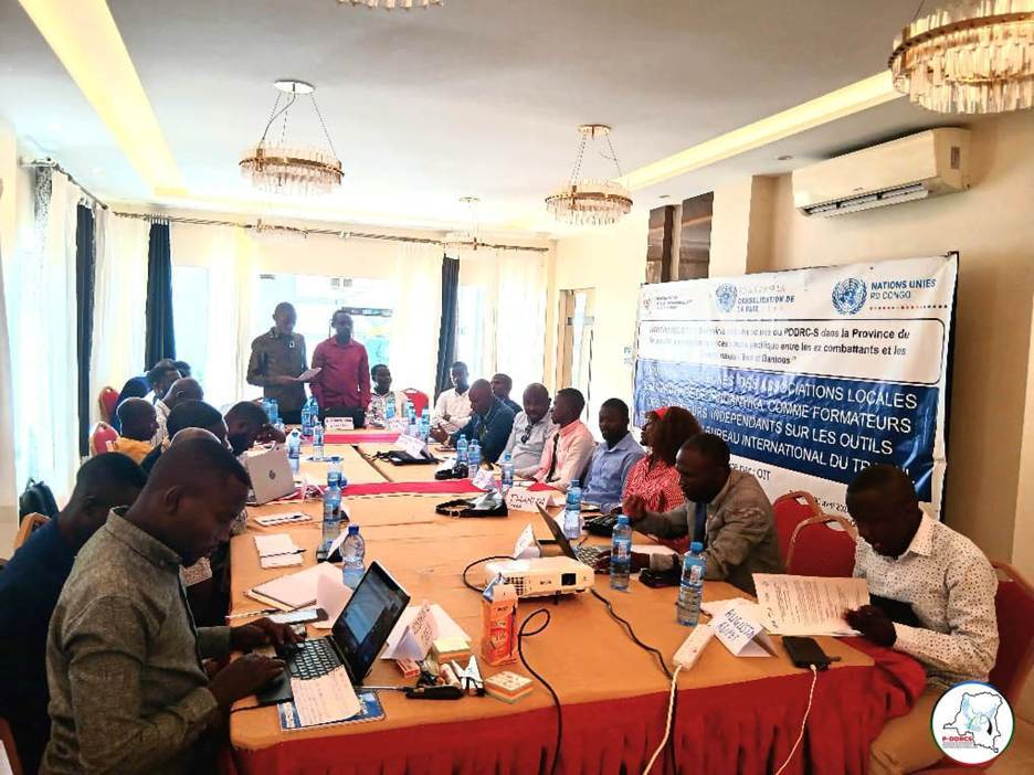 Tanganyika :  Le ctp évalue les avancées du projet de soutien a la coexistence pacifique entre les ex-combattants et les communautés twa et bantou