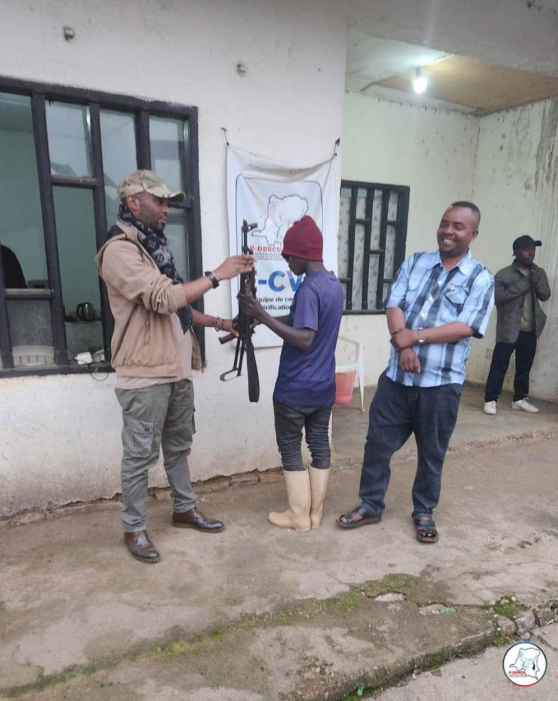 Lubero : Reddition d’un combattant du groupe armé fpp/ap au P-DDRCS