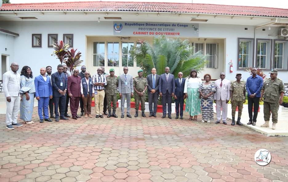 Ituri : Le P-DDRCS renforce la coordination des interventions de stabilisation